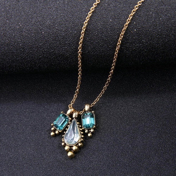 Jewelry Triple Pendant Necklace Poshmark